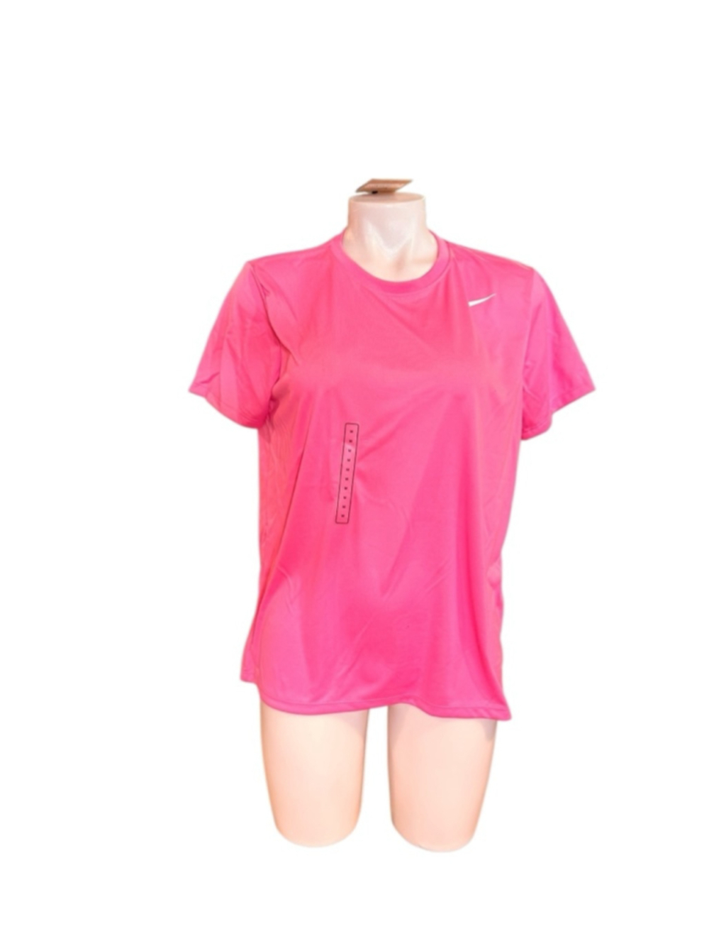 Women's Nike Pink Short Sleeve Training Tee M i46